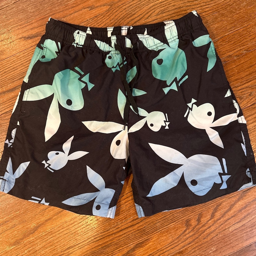 Playboy PacSun swim trunks